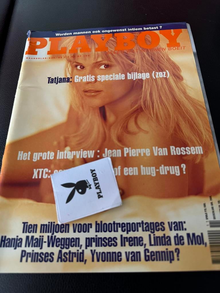 playboy met tatjana 20 euro per stuk, Verzenden, 1980 tot heden, Tijdschrift