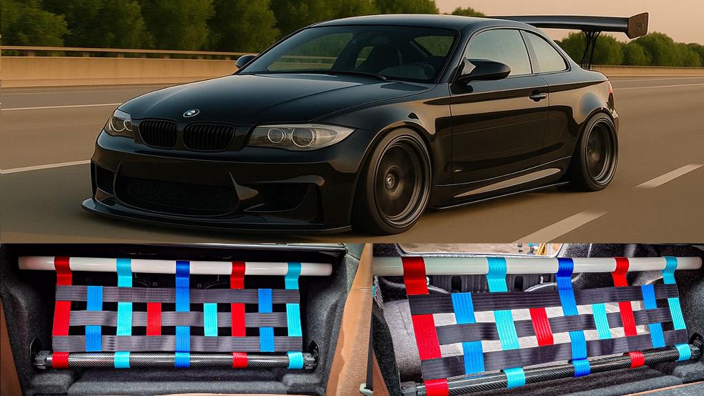 BMW 1er E82 v3 Doppelstrebe mit Netz (Set), Ophalen of Verzenden, Nieuw, BMW