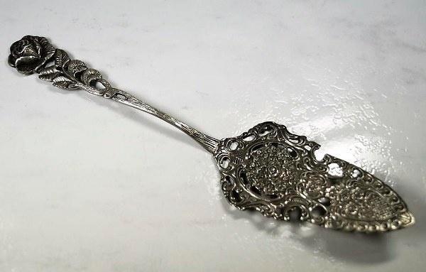 Zilveren taartschep Hildesheimer Rose - Antiko 800 (7619-86), Antiek en Kunst, Antiek | Bestek, Ophalen