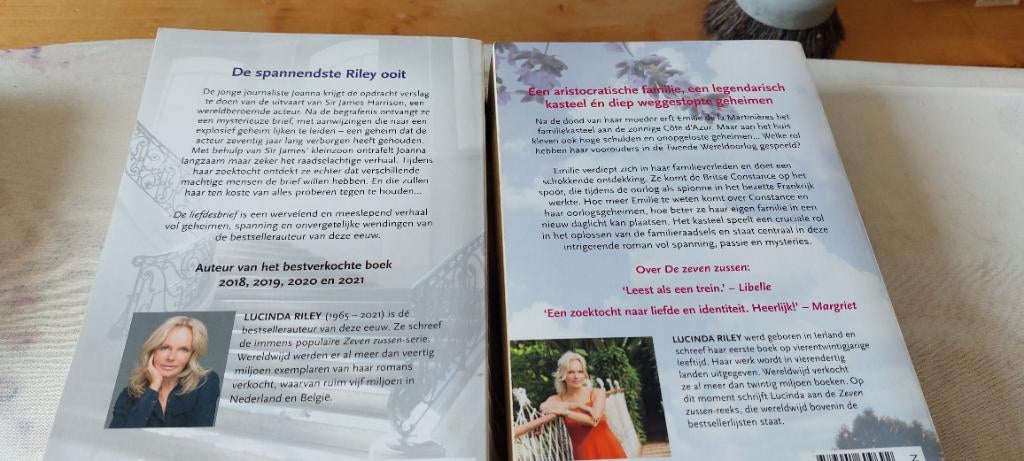 5 boeken van lucinda riley, Ophalen of Verzenden, Zo goed als nieuw, Lucinda Riley
