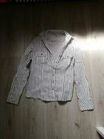 zwart wit gestreepte blouse misss etam 38, Ophalen of Verzenden, Zo goed als nieuw, Maat 38/40 (M), Zwart