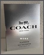 Coach Platinum parfum sample proefje tester monster, Verzenden, Nieuw