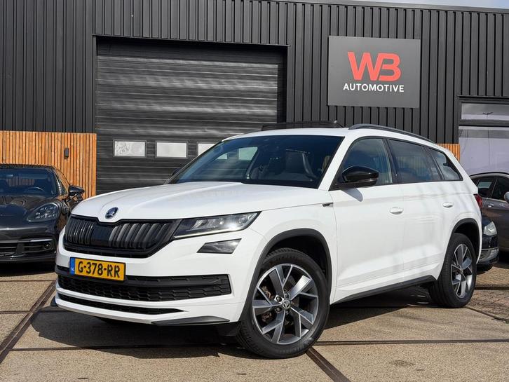Skoda Kodiaq 1.5 TSI Sportline Business, adapt. Cruise, Pano, Auto's, Skoda, Bedrijf, Te koop, Kodiaq, ABS, Achteruitrijcamera