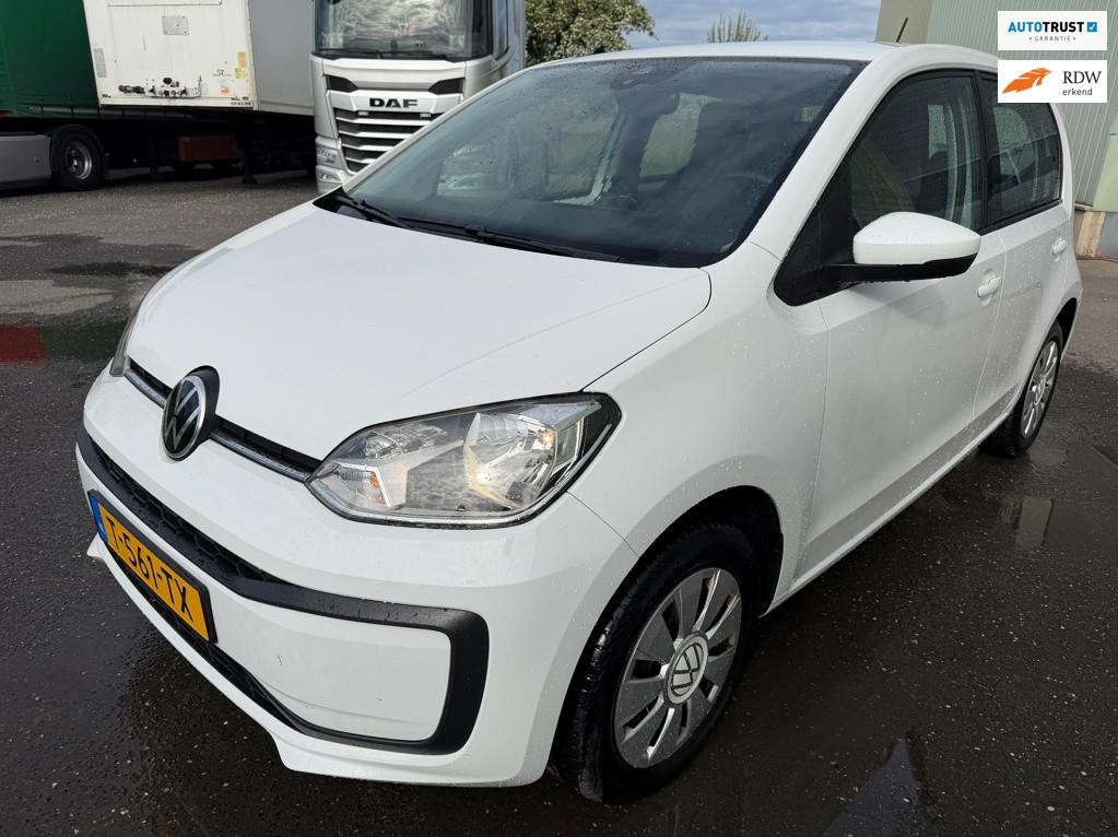 Volkswagen Up! 1.0, Auto's, Volkswagen, Stof, Gebruikt, 4 stoelen, Origineel Nederlands