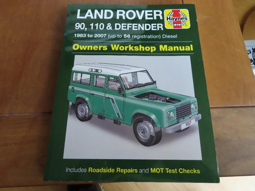 Haynes workshop manual Land Rover 90, 110, Defender Diesel, Auto diversen, Handleidingen en Instructieboekjes, Ophalen of Verzenden