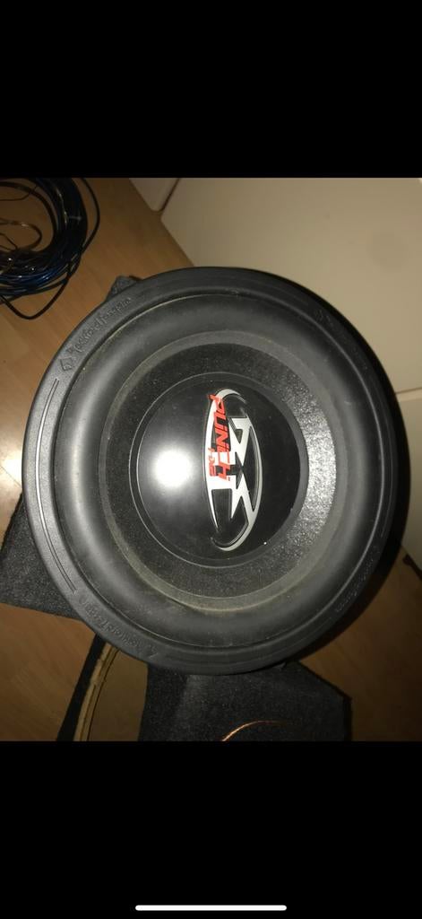 rockford fosgate punch!! HX2 12inch subwoofer 500RMS, Ophalen of Verzenden, Zo goed als nieuw