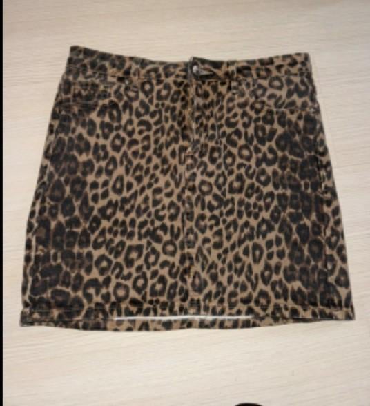 Panter rokje, Kleding | Dames, Rokken, Ophalen of Verzenden, Nieuw, Bruin, Boven de knie