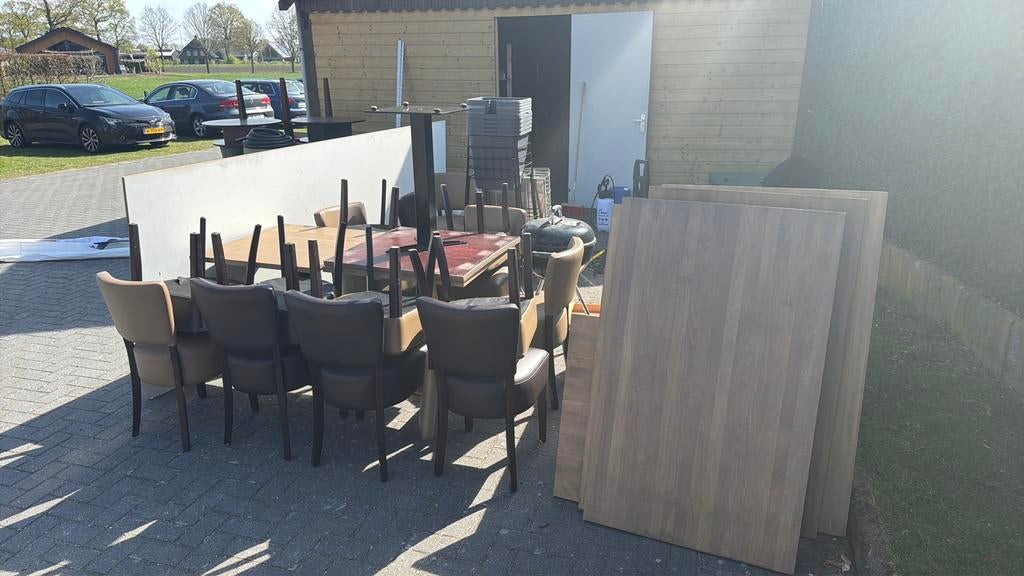 Horeca partij / inventaris / divers, Ophalen, Zo goed als nieuw