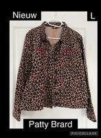Nieuwe Patty Brard Panterprint blouse  Maat L, Ophalen of Verzenden, Nieuw, Maat 42/44 (L), Bruin