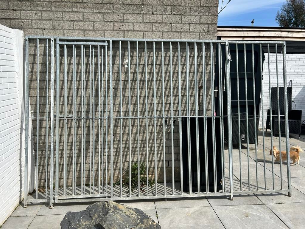 Kennelpanelen, Dieren en Toebehoren, Hondenhokken, Ophalen of Verzenden, Zo goed als nieuw, 110 cm of meer, 100 cm of meer