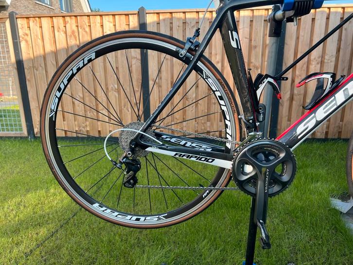 Sensa Rapido carbon racefiets, Fietsen en Brommers, Fietsen | Racefietsen, Zo goed als nieuw, Heren, Overige merken, Meer dan 20 versnellingen
