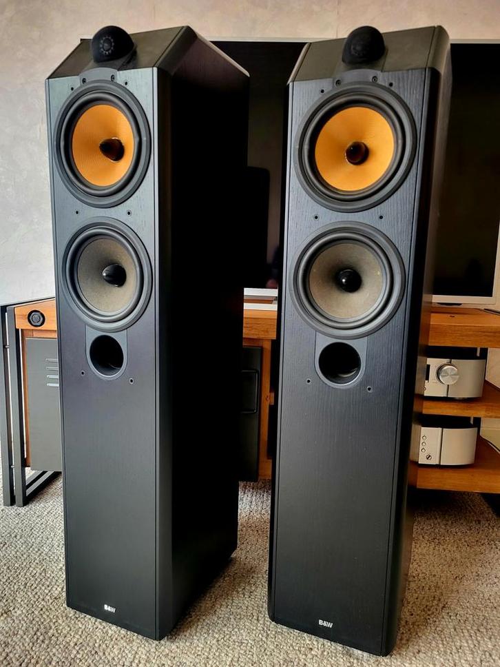 B&W Bowers & Wilkins CDM 7 SE Special Edition CDM-7 SE, Audio, Tv en Foto, Luidsprekers, Gebruikt, Front, Rear of Stereo speakers