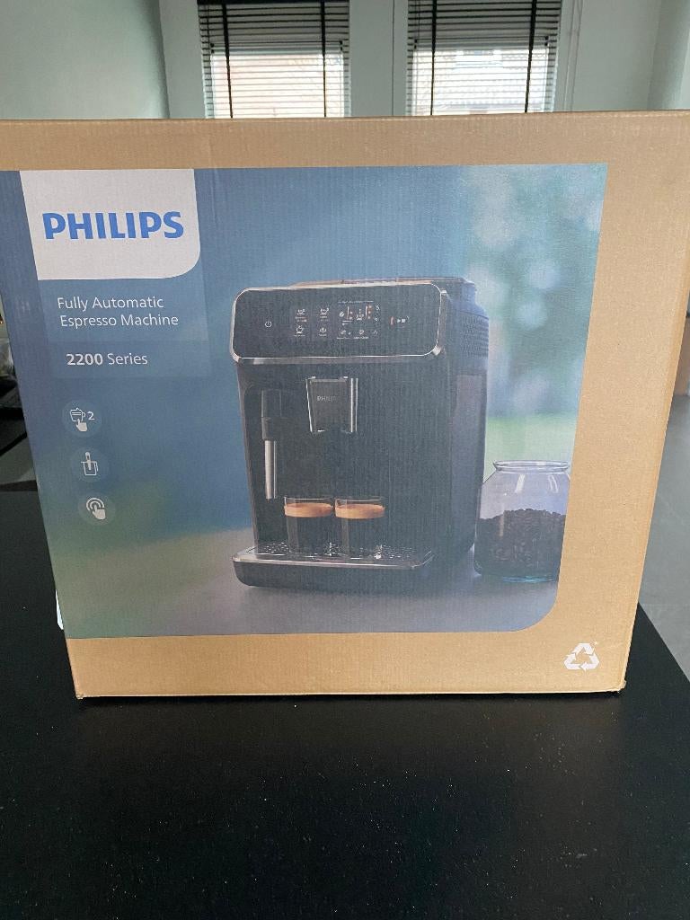 Philips EP2225/10 NIEUW in doos – goedkoper dan winkel!, Witgoed en Apparatuur, Koffiezetapparaten, Ophalen, 2 tot 4 kopjes, Afneembaar waterreservoir