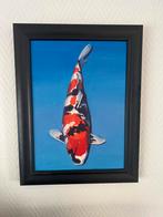 Schilderij van een Koi Karper - Uniek Kunstwerk olieverf, Antiek en Kunst, Ophalen of Verzenden