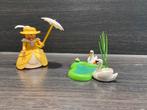 Playmobil vrouw prinses met zwanen, Ophalen of Verzenden, Gebruikt, Complete set