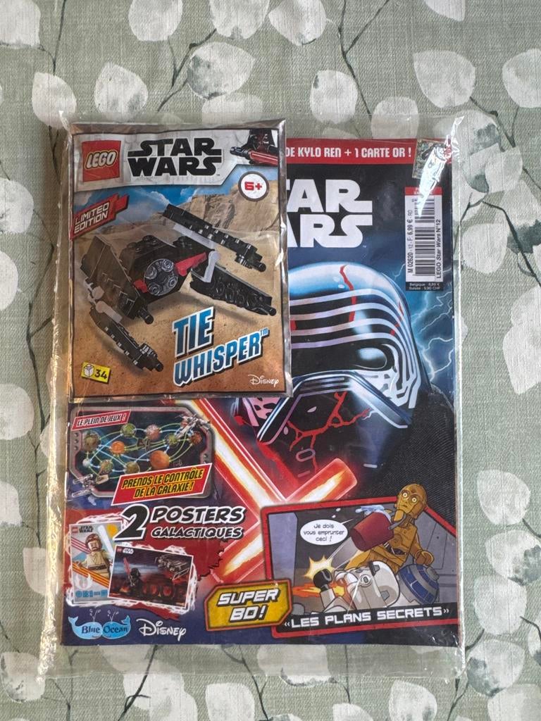 LEGO Star Wars Tijdschrift met TIE Whisper Limited Edition, Kinderen en Baby's, Speelgoed | Duplo en Lego, Star Wars, Lego, Nieuw