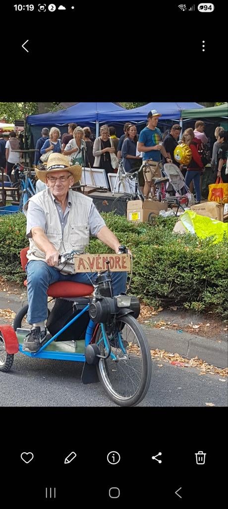 Solex driewieler met gerestaureerd motor geen kenteken is ge, Fietsen en Brommers, Brommers | Solex, Ophalen