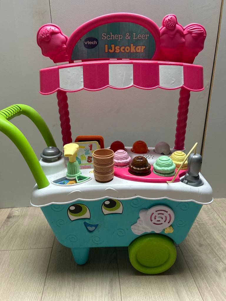 Vtech Schep & Leer IJscokar, Ophalen, Gebruikt, Jongen of Meisje