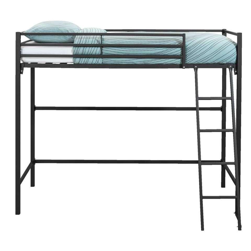 Hoogslaper incl.matras ZGAN, Ophalen, Eenpersoons, Zo goed als nieuw, 90 cm