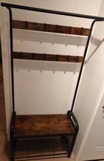 Industriele multifunctionele kapstok, Huis en Inrichting, Woonaccessoires | Kapstokken, Ophalen, Zo goed als nieuw, Metaal, Staande kapstok