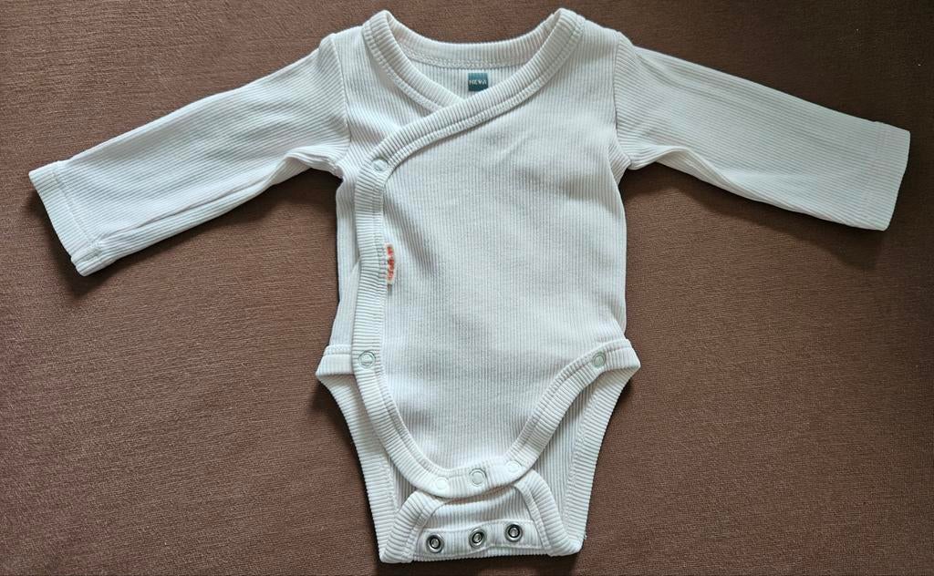 Hema bamboo meegroei rompertje, maat 44, Jongetje of Meisje, Ophalen of Verzenden, Zo goed als nieuw, Hema