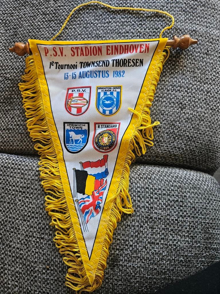 PSV Stadion Eindhoven Vaantje Townsend Thoresen 1982, Verzamelen, Sportartikelen en Voetbal, Ophalen of Verzenden, Gebruikt, PSV