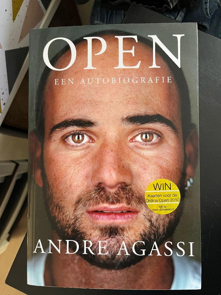 Boek andre agessi - OPEN, Ophalen of Verzenden