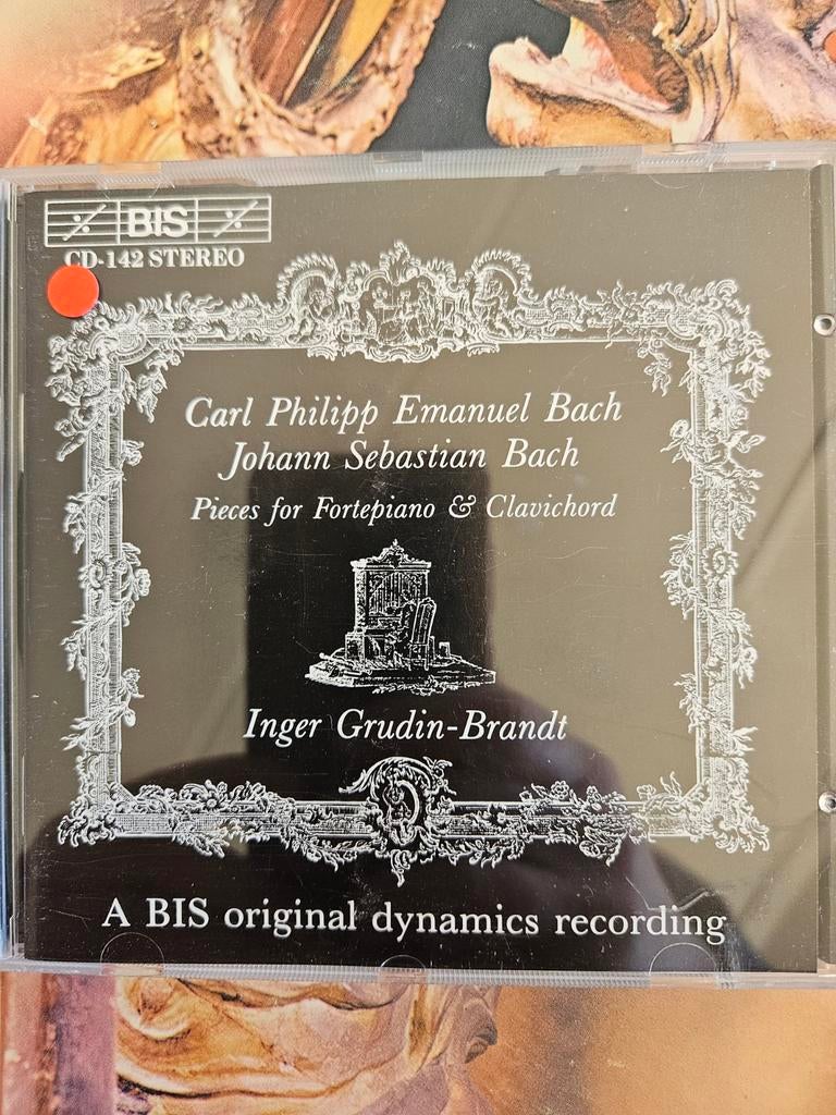 C.P.E. Bach & J.S. Bach - Pieces for Fortepiano & Clavichord, Ophalen of Verzenden, Barok, Zo goed als nieuw, Kamermuziek