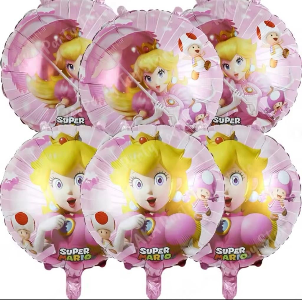 Pakket SUPER MARIO Ballonnen! VERJAARDAG, THEMAFEEST!, Hobby en Vrije tijd, Feestartikelen, Verzenden, Nieuw, Versiering, Verjaardag