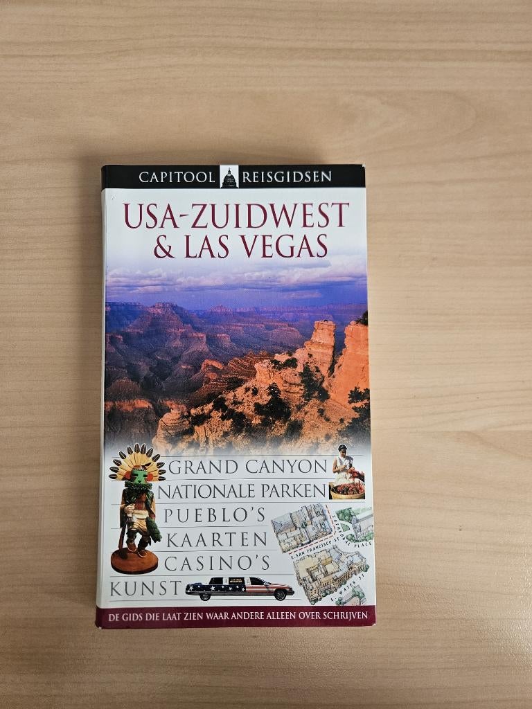 USA Zuidwest & Las Vegas – Capitool – 9789041033567 – 2006, Gelezen, Capitool, Ophalen of Verzenden, Reisgids of -boek