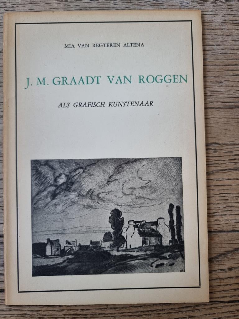 J.M. Graadt van Roggen grafisch kunstenaar, Ophalen of Verzenden