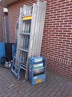 Geda pannenlift ladderlift zonnepanelenlift 12m + knikstuk, Ophalen of Verzenden, Zo goed als nieuw