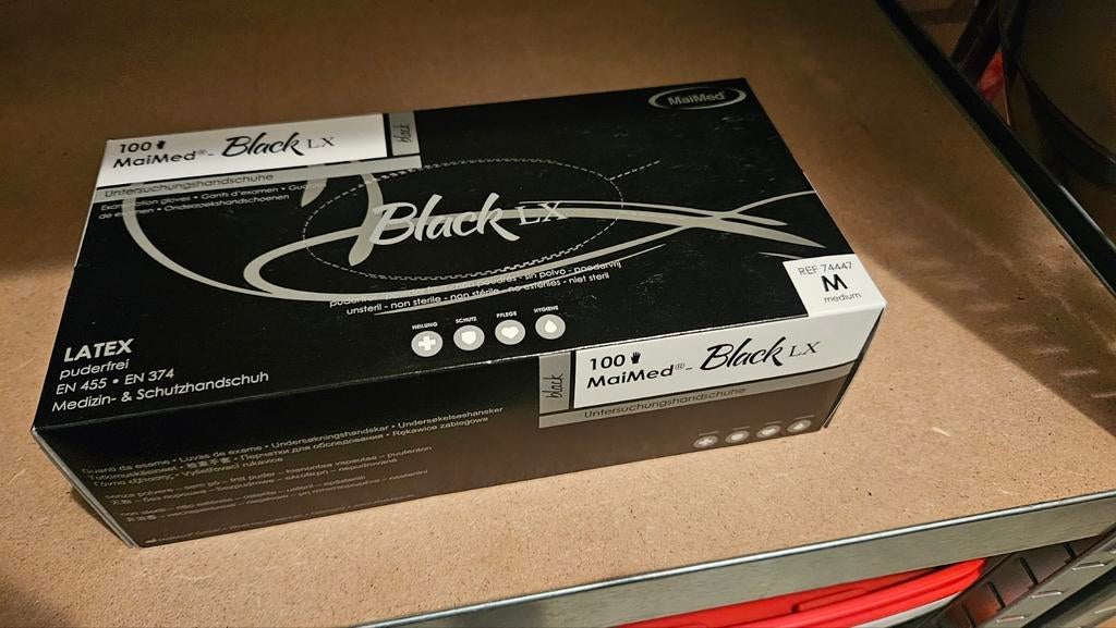 Latex handschoenen maat M, Ophalen of Verzenden