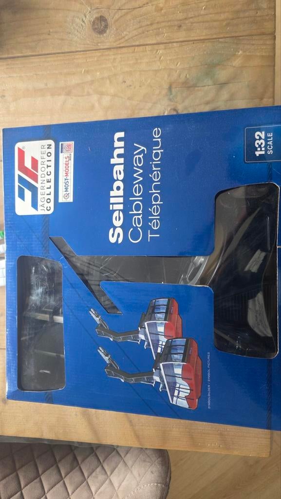 Ski gondel, Ophalen of Verzenden, Groter dan 1:32