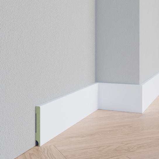 Hoge mdf vloerplinten en luxe architraaf, Doe-het-zelf en Verbouw, Ophalen, Zo goed als nieuw, Mdf, 250 cm of meer