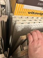 Winkelstelling materialen schappen, dragers, perfo enz., Ophalen, Gebruikt