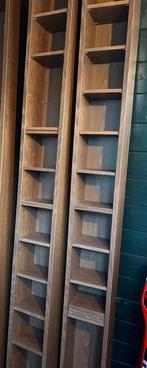 2x ikea Gnedby cd/dvd kastjes in eiken, Ophalen, Gebruikt