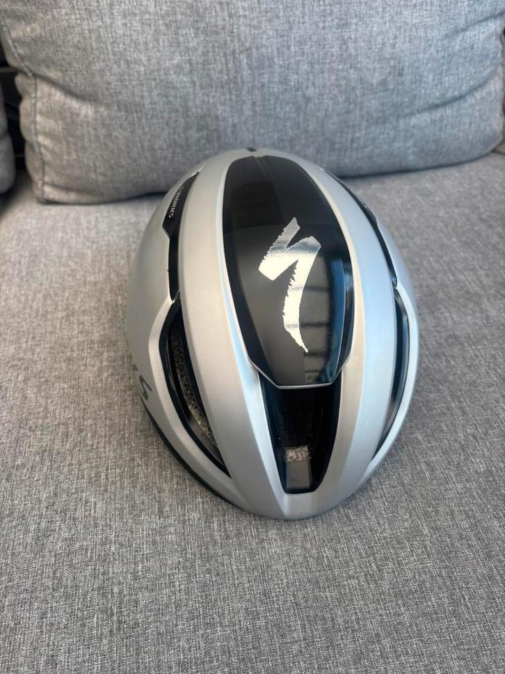 S-Works Evade Small helm black/silver 5x gedragen, Fietsen en Brommers, Fietsaccessoires | Fietshelmen, Zo goed als nieuw, S, Ophalen of Verzenden