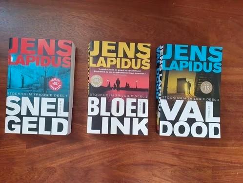 STOCKHOLM  trilogie van Jens Lapidus, Boeken, Thrillers, Gelezen, Ophalen of Verzenden