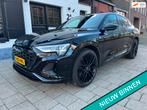 Audi Q8 Sportback e-tron 55 Quattro S 115 Kwh, 408 Pk, Editi, Auto's, Audi, Automaat, 131 €/maand, Zwart, 600 km