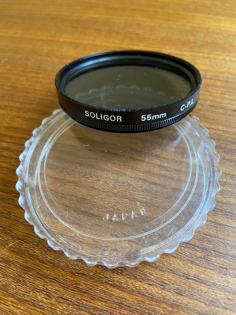 Soligor 55mm c-p.l. | circulair polarisatiefilter, Audio, Tv en Foto, Fotografie | Filters, Overige merken, Polarisatiefilter