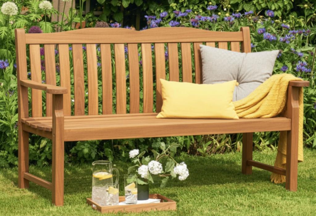 Mayfield tuinbank 150cm | hardhout, Tuin en Terras, Ophalen, Nieuw, Hout