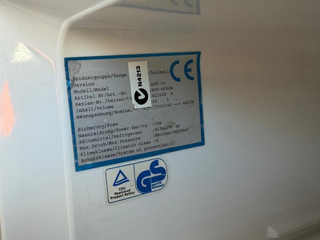 Warco RPF-50 vriezer, Watersport en Boten, Ophalen of Verzenden, Gebruikt, Overige typen