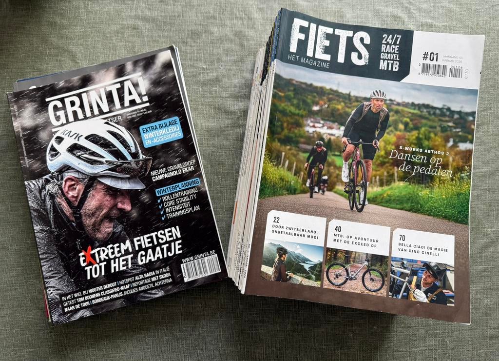 Tijdschriften Fiets en nog wat anderen, Boeken, Tijdschriften en Kranten, Ophalen, Zo goed als nieuw