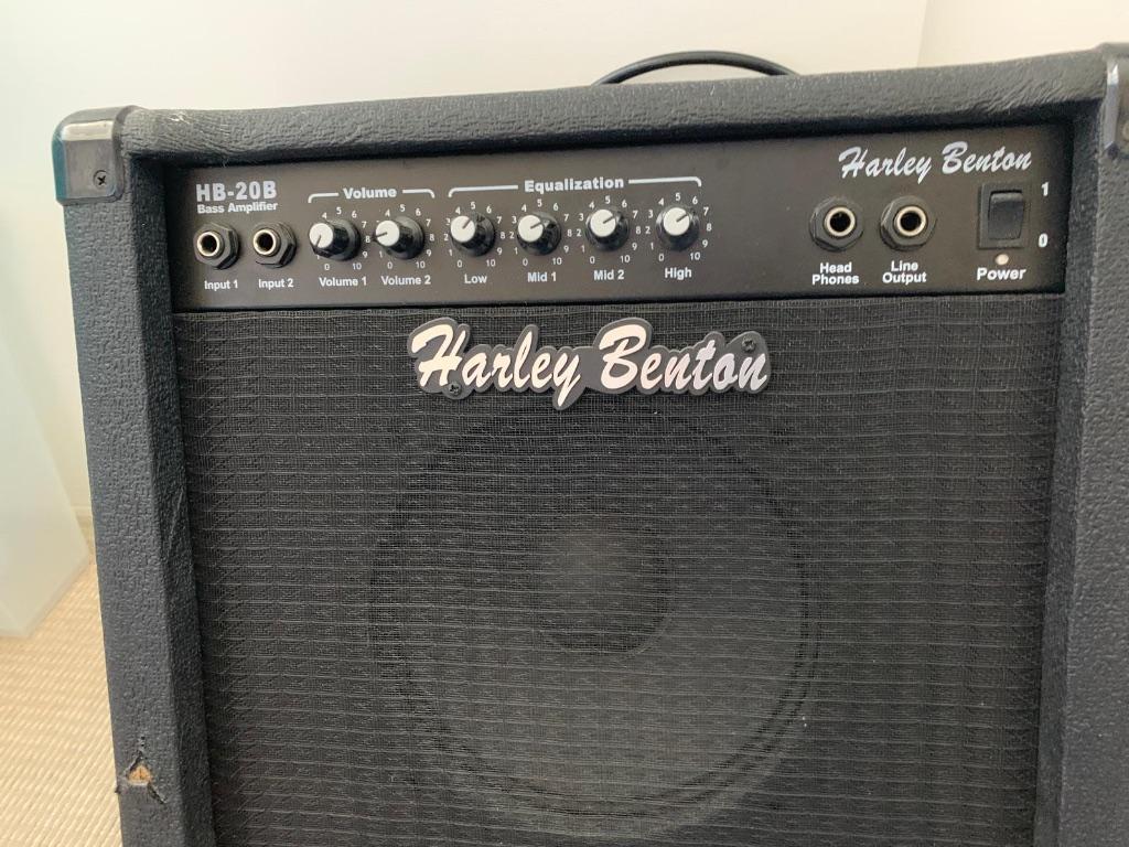 Harley Benton Basgitaar versterker, Muziek en Instrumenten, Ophalen, Zo goed als nieuw, Elektrisch