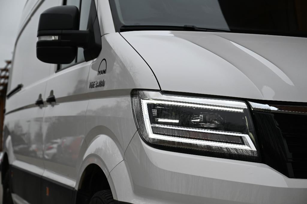 MAN TGE 3.180 2.0 177PK Aut L3H3 CarPlay Led Cruise €299= ., Auto's, Parkeersensor, Stof, 4 cilinders, MAN