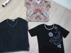 3 leuke dames shirts maat M 42 44 samen €15,00, Blauw, Maat 42/44 (L), Ophalen of Verzenden, Zo goed als nieuw