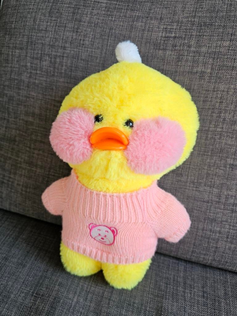 Lalafanfan knuffel met roze trui, Kinderen en Baby's, Speelgoed | Knuffels en Pluche, Ophalen of Verzenden, Zo goed als nieuw