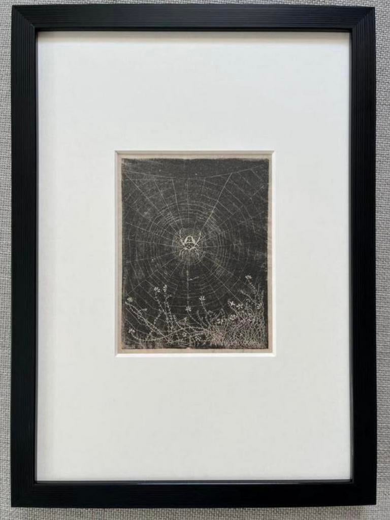 Jan Mankes 1889-1920 / Originele Heliogravure Kruisspin 1923, Antiek en Kunst, Ophalen of Verzenden