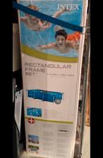 Intex rechthoekig zwembad, Tuin en Terras, Zwembaden, Ophalen, Minder dan 80 cm, Opzetzwembad, Rechthoekig